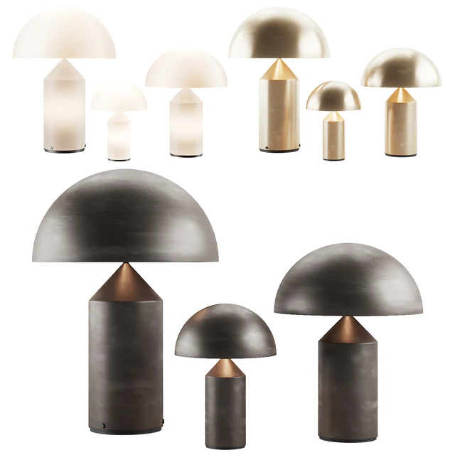 007 Oluce ATOLLO table lamp 00 — Скачать