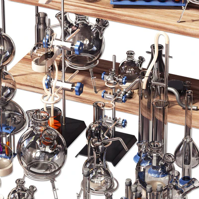 Chemistry dishes n2 / Лабораторная посуда химии №2 — Вид 6