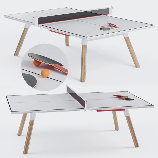 You and Me HPL Tennis Table with Accessories — Скачать