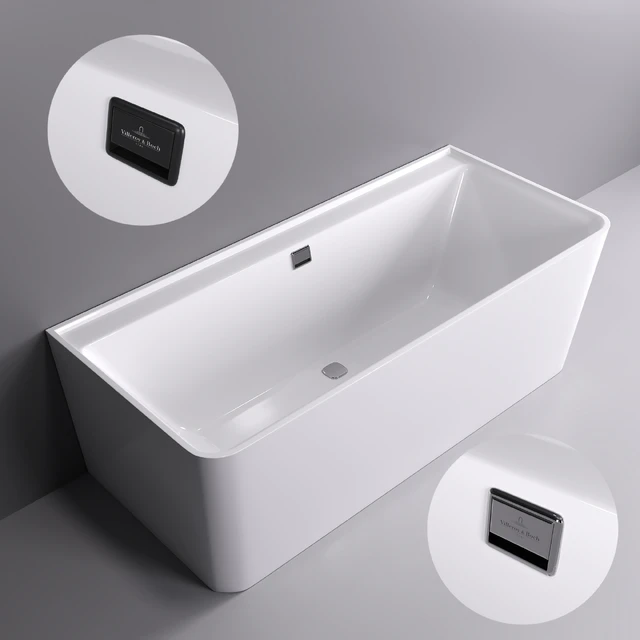 Wall-mounted bathtub Villeroy & Boch Collaro — Descargar