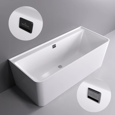 Wall-mounted bathtub Villeroy & Boch Collaro — Ver 3