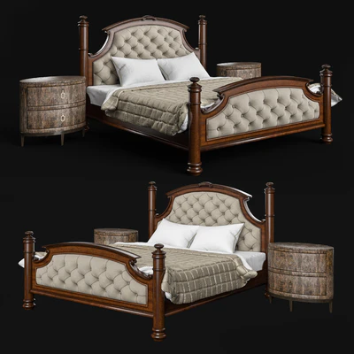 Drexel Heritage Rainier Upholstered Bed — Вид 1
