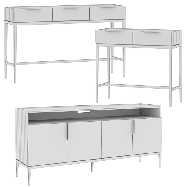 Dantone Home Metropolitan Console Set — Descargar