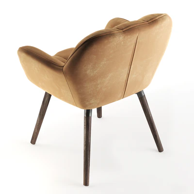 Chair Brian Zamsha Beige — Ver 5