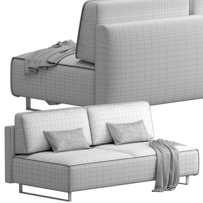 Straight sofa MOON FAMILY 005 — Ver 5