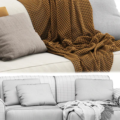 Corner Sofa Baivin Soft Light by Divan.ru / Диван Угловой Байвин — Вид 4