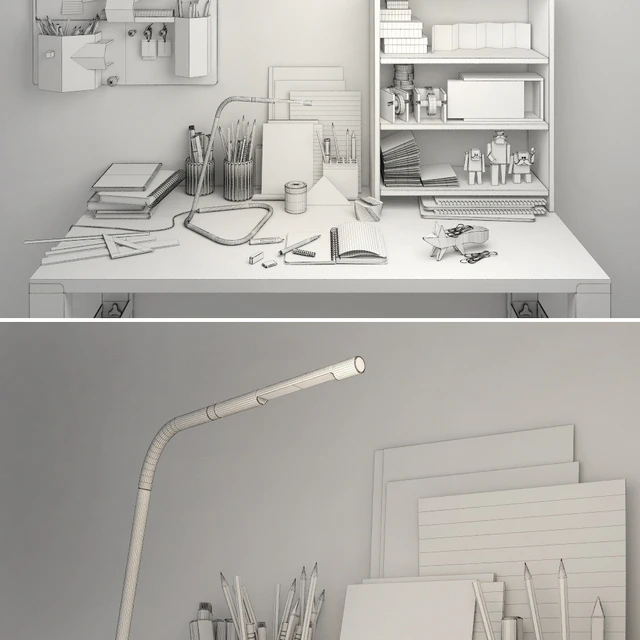 Decorative set of stationery — Descargar