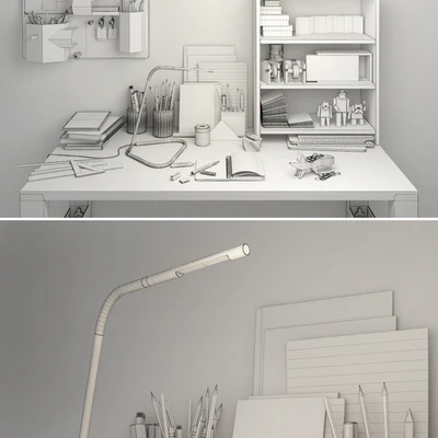 Decorative set of stationery — Ver 2