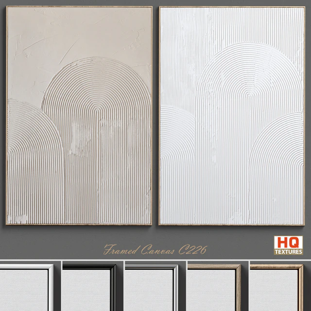 Abstract Arch Plaster Wall Art C-226 — Descargar