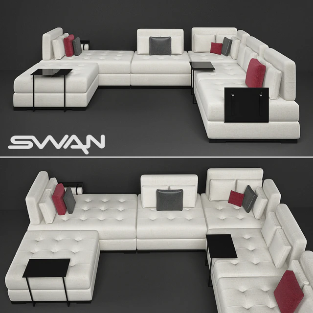 Диван Swan Italia Hemingway — Скачать