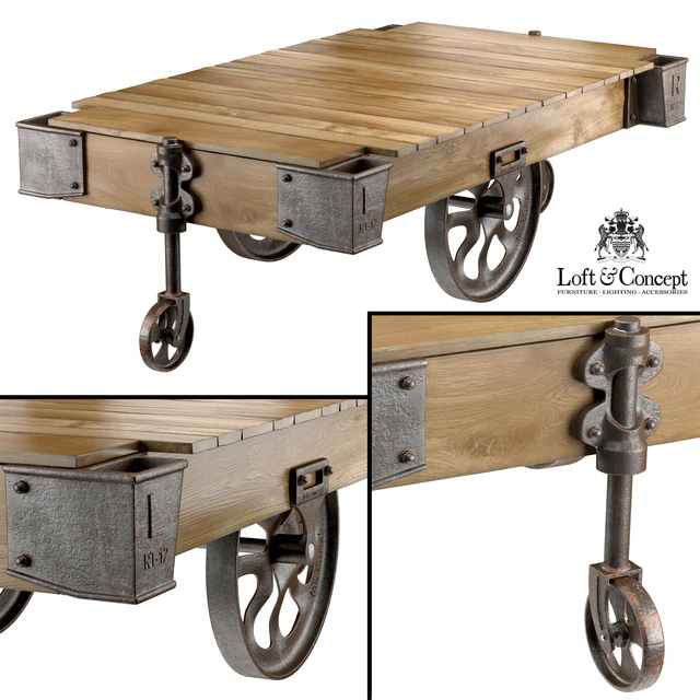 FACTORY CART COFFEE TABLE — Descargar