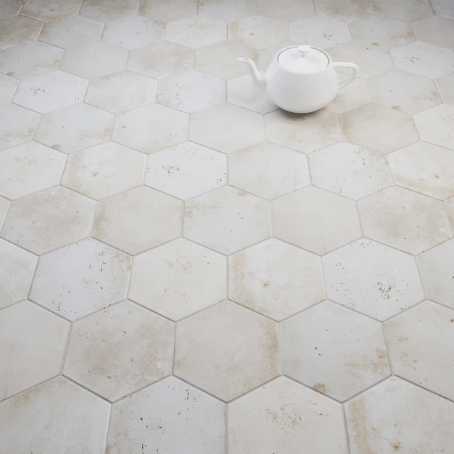 CIR Esagona White Rope (Ex Cotone) Tile Set — Descargar