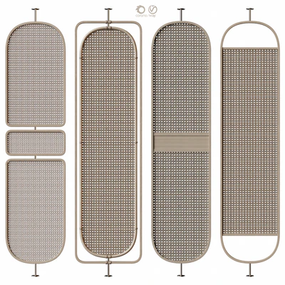 Partitions "Wood Rattan" vol.2 — Ver 1