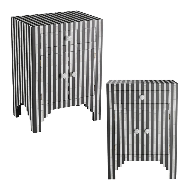 Bedside cabinets with LoftConсept inlay — Descargar