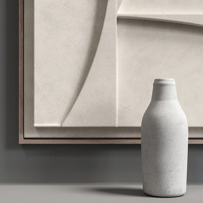 Relief WHITE PARTS SQUARE — Ver 4