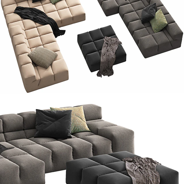 B&B Italia TUFTY-TIME 2 sofa — Скачать