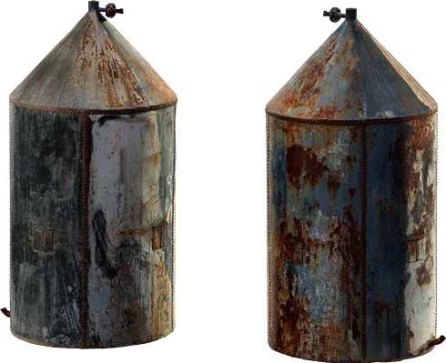 rusty grain silo 001 — Descargar