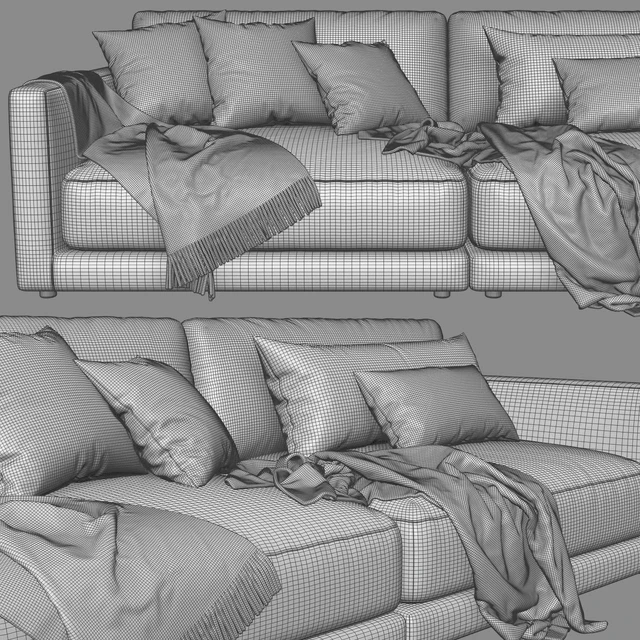 Blanche Katarina 2 Seats Sofa — Download