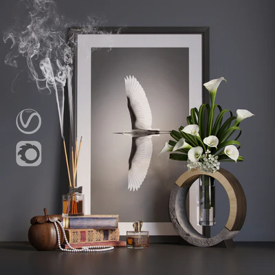 Kalla decorative set — Ver 1