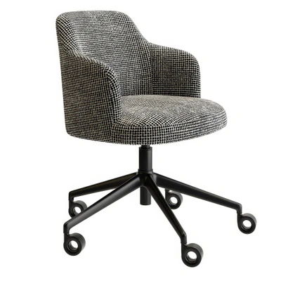 abby armchair with castors by porada — descargar