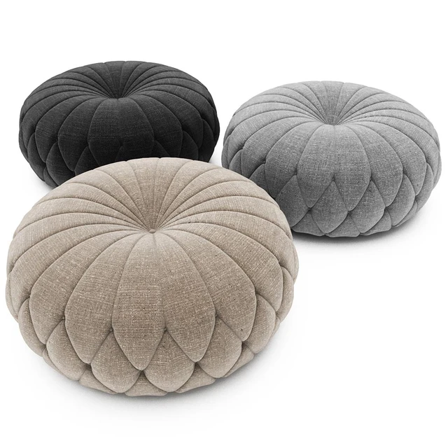Tufted Round Ottoman — Descargar