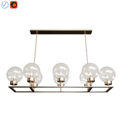 Maisie Glass Globe Chandelier — Ver 1
