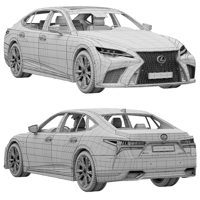 LEXUS LS F-Sport 2022 — Вид 3