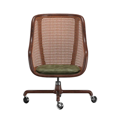 Ward Bennett Cane Desk Chair — Ver 3