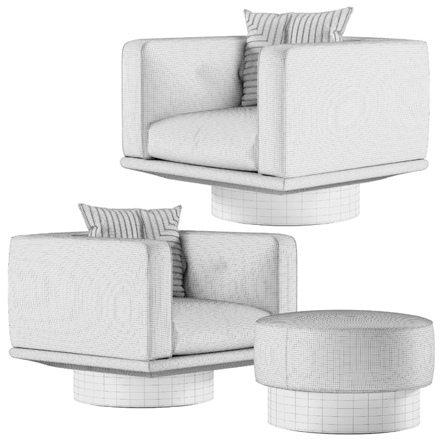 Minotti Sally armchair — Descargar
