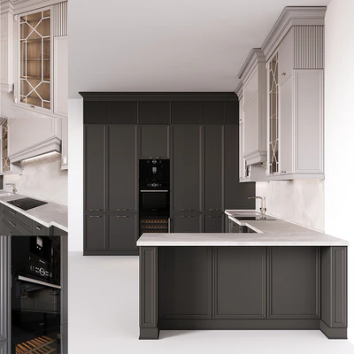 Neoclassical kitchen 28 — Ver 4