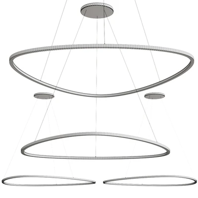 SLIM DELTA Soft Hanging Lamp — Ver 4