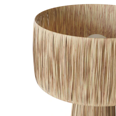 Everglades Natural Raffia Table Lamp — Вид 3