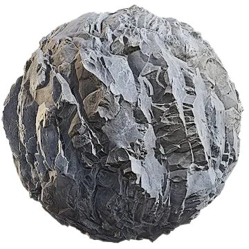 icelandic jagged slate rock 001 — Descargar
