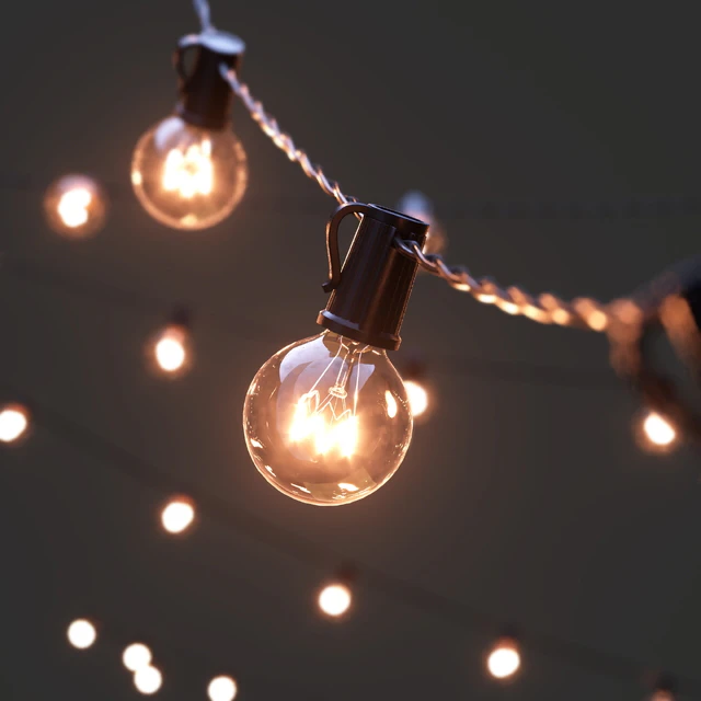 Editable Garland Retro — Скачать