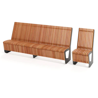 MMCITE. Park benches Landscape Compact — Ver 3