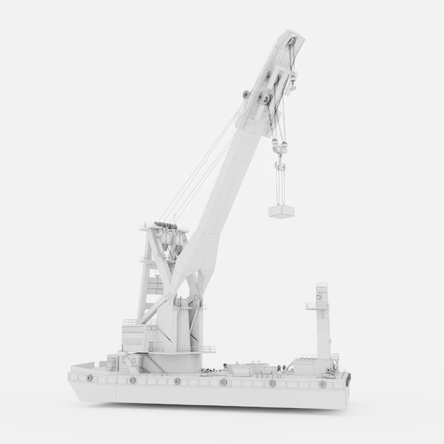 Floating crane Bogatyr — Descargar