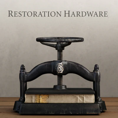 RH/ CAST IRON BOOK PRESS — Вид 1