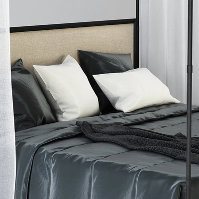 RH 19TH С FRENCH IRON CANOPY BED — Вид 4