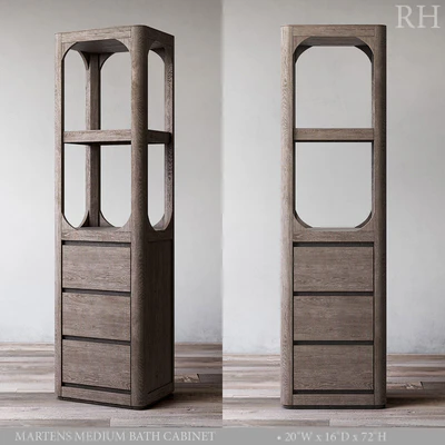 MARTENS MEDIUM BATH CABINET — Ver 2
