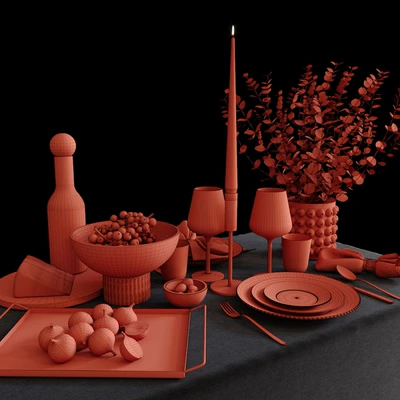 Table set 001 H&M — Ver 2