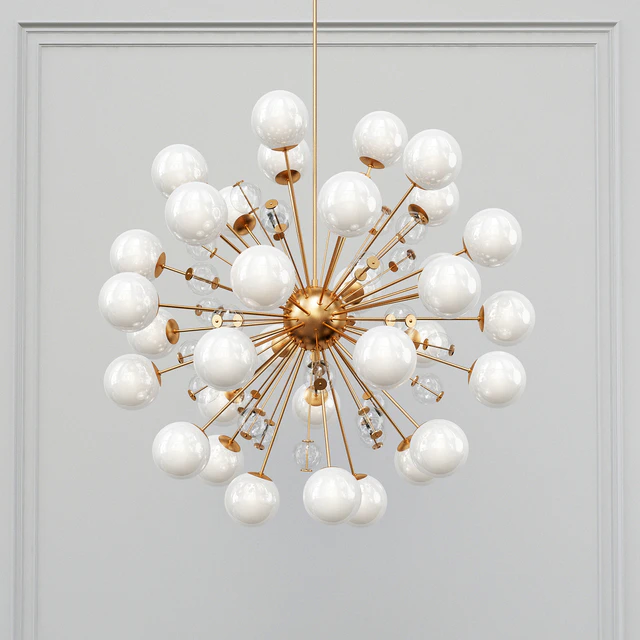 Impressive sputnik style Italian Chandelier — Descargar