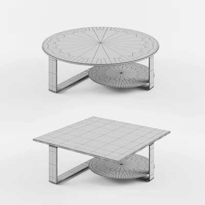 Minotti Bresson Coffe Table — Ver 2