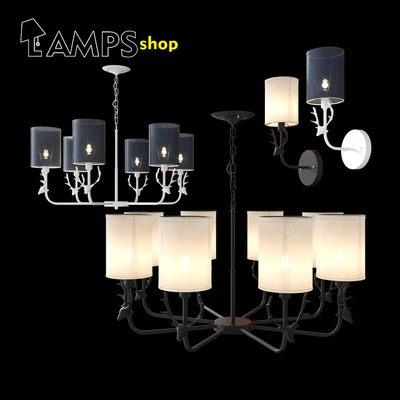 Chandelier and wall lamp — Descargar