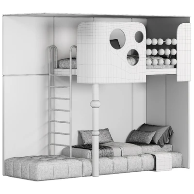 Children bunk bed Kids room — Вид 4