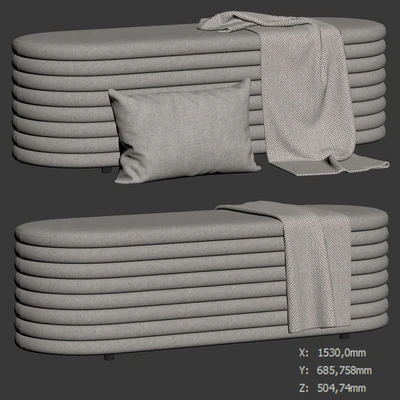 Rialto storage bench by cb2 — Ver 2