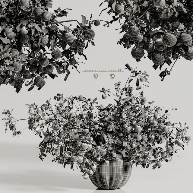 apple plants bouquet vase 34 — Descargar