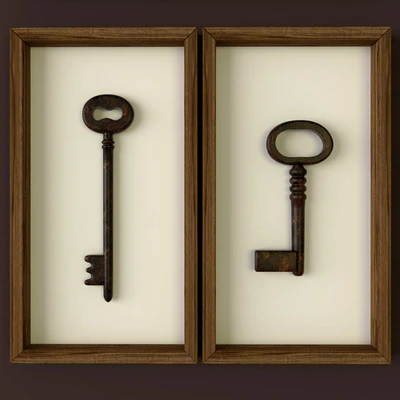 Restoration Hardware, Key Shadow Box Collection — Ver 2