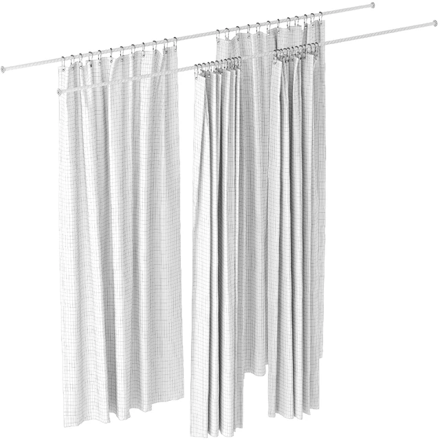 Bathroom curtain set 01 — Descargar