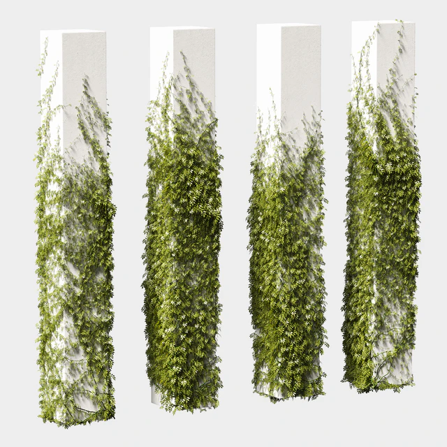 Leaves for square columns. 4 models — Descargar