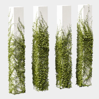 Leaves for square columns. 4 models — Ver 1